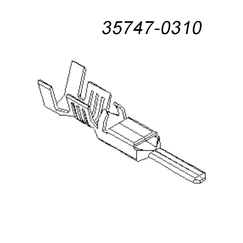 供应35747-0310 Molex接插件 汽车连接器
