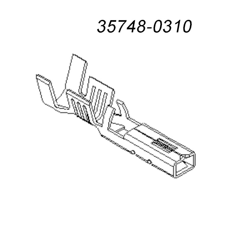 供应35748-0310 Molex接插件 汽车连接器