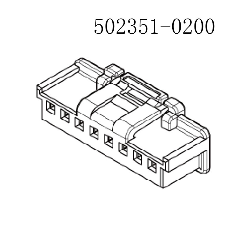 供应502351-0200 Molex接插件 汽车连接器