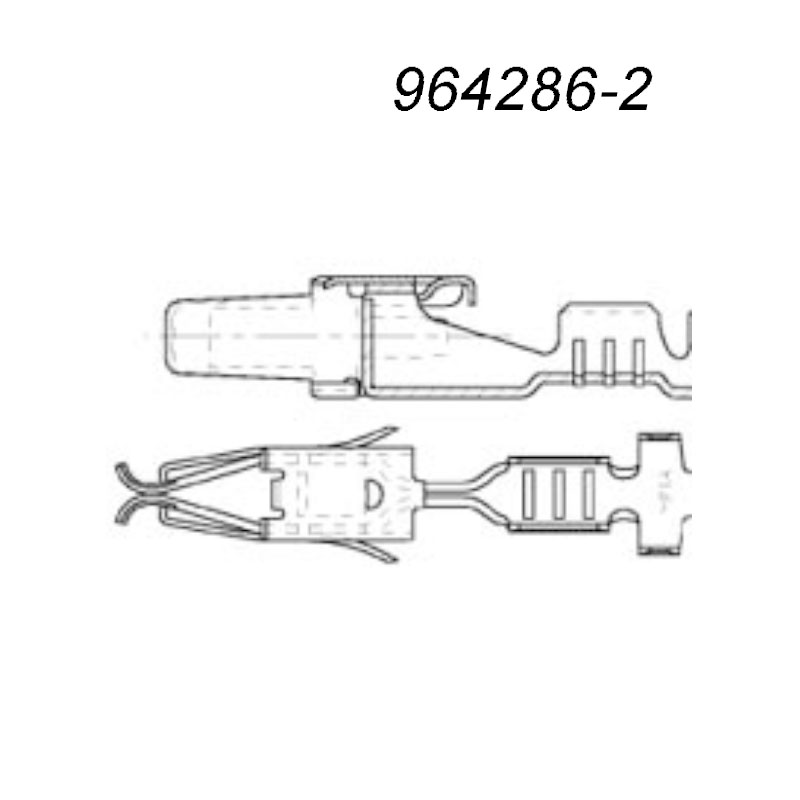 供应964286-2 泰科TE接插件 汽车连接器