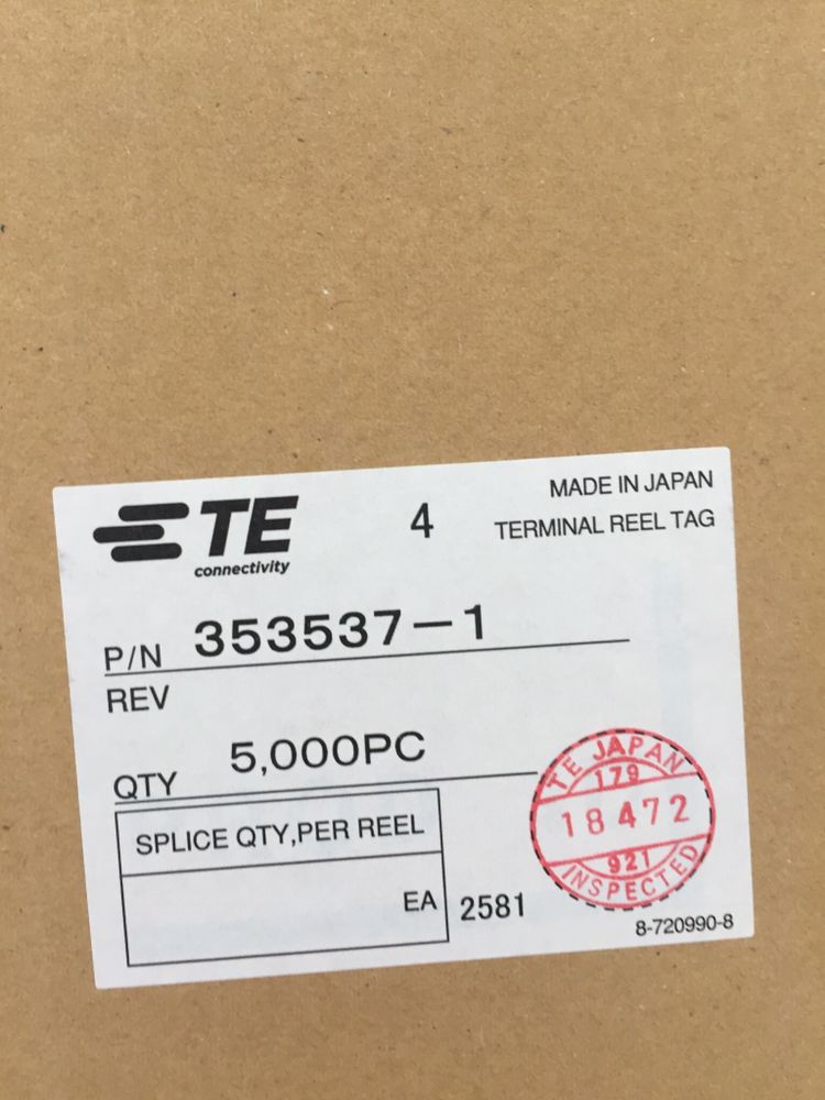 供应353537-1 泰科TE接插件 汽车连接器