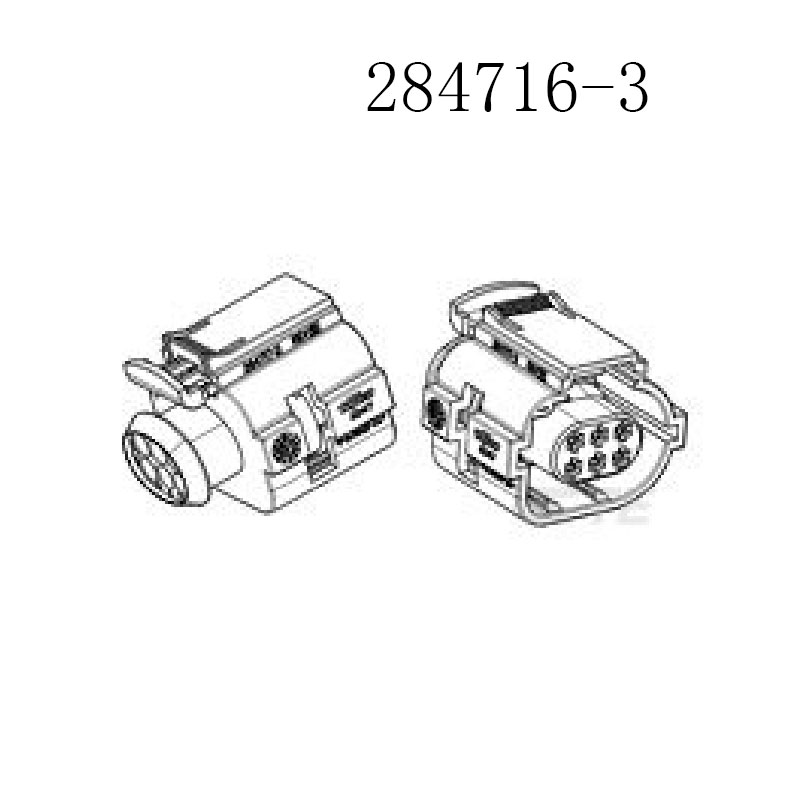 供应284716-3 泰科接插件 汽车连接器