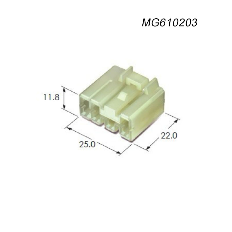 供应MG610203 ket接插件 汽车连接器