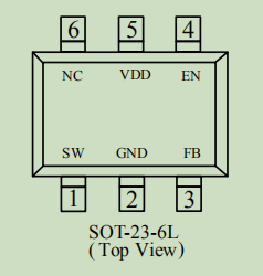 PST628B2A高效率升压DC/DC电压调整器
