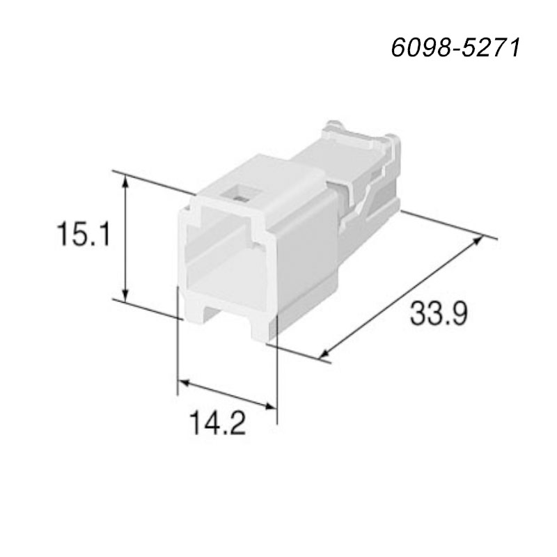 供应6098-5271 住友接插件 汽车连接器