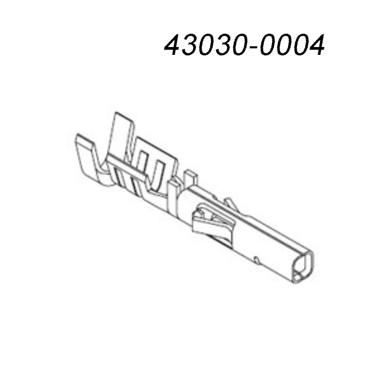 供应43030-0004 Molex接插件 汽车连接器
