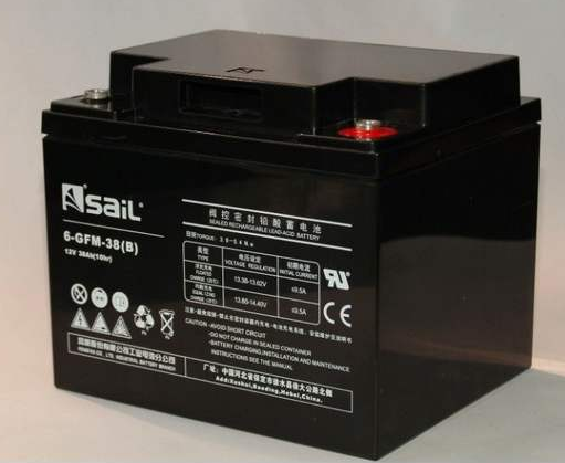 SaiL风帆蓄电池6-GFM-38 12V38AH质量保证