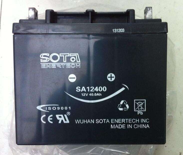 SOTA蓄电池XSA12400 12V40AH应急EPS电源用