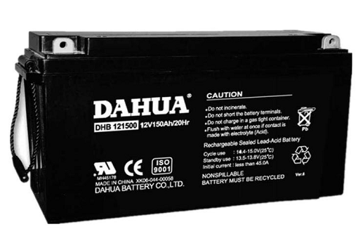 大华DAHUA蓄电池DHB121500 12V150AH免维护
