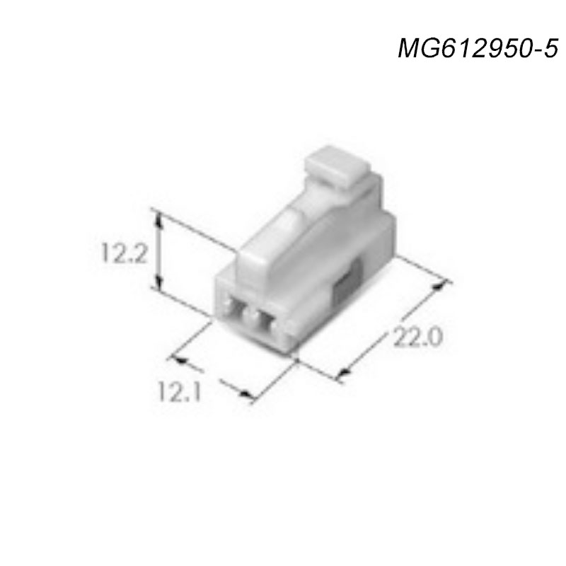供应MG612950-5 KET接插件 汽车连接器