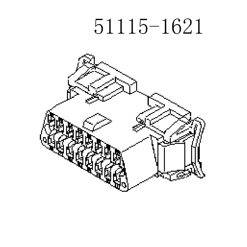供应51115-1621 Molex接插件 汽车连接器
