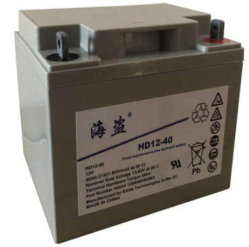 海盗蓄电池HD12-24 12V24AH备用UPS电源
