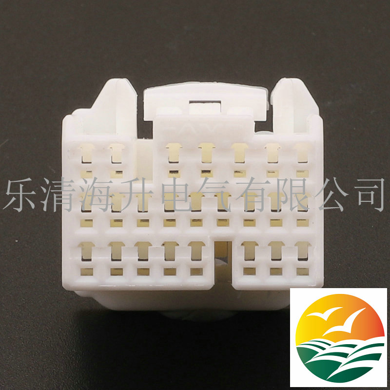 24孔白色连接器接插件353029-1