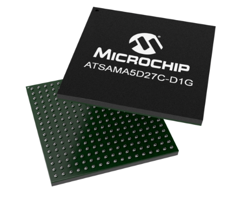 ATSAMA5D27C-D1G-CU  嵌入式 - 微处理器 32位 MCU 微芯