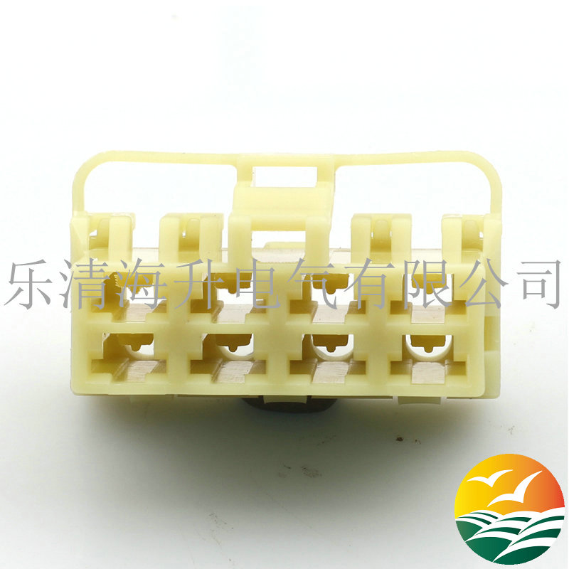 黄色8孔连接器接插件MG610271