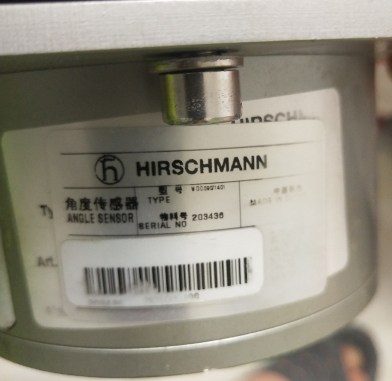 赫斯曼角度传感器 ±90° WGC090/1401 适用于三一 徐工  大吨位汽车吊等