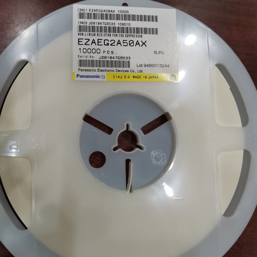 EZAEG2A50AX ESD静电二极管 芯瑞SReleics 通信保护芯片 封装0402