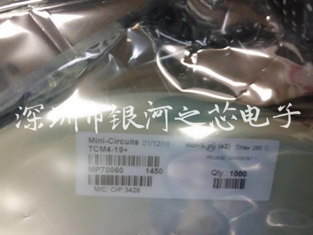 供应 1:4 CORE & WIRE Transformer, 10 - 1900 MHz, 50Ω  TCM4-19+