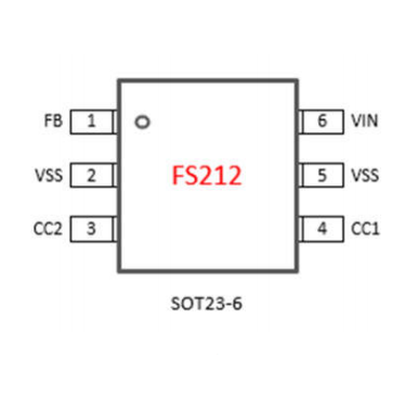 FS212，超精简20W PD快充协议芯片,提供FS212样品申请