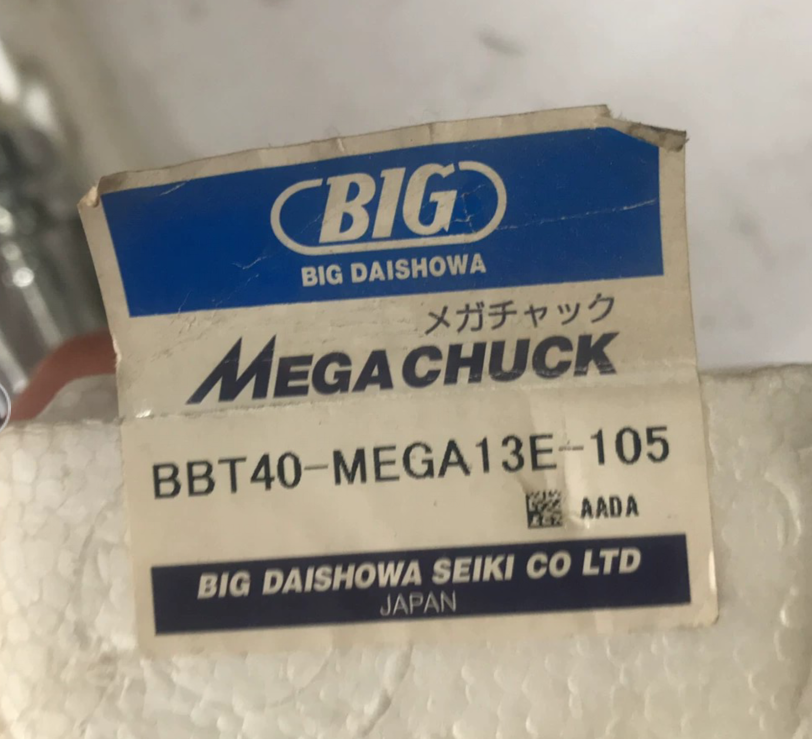 日本BIG大昭和MEGA刀柄BBT40-MEGA13E-105
