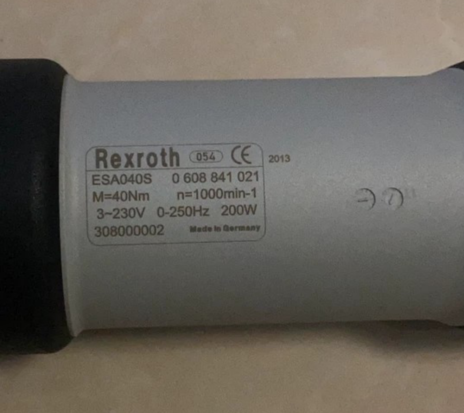 Rexroth博士高J度扭力扳手ESA040S  M=40NM  0608841021  3-230V  200W