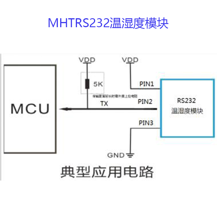 MHTRS232温湿度模块