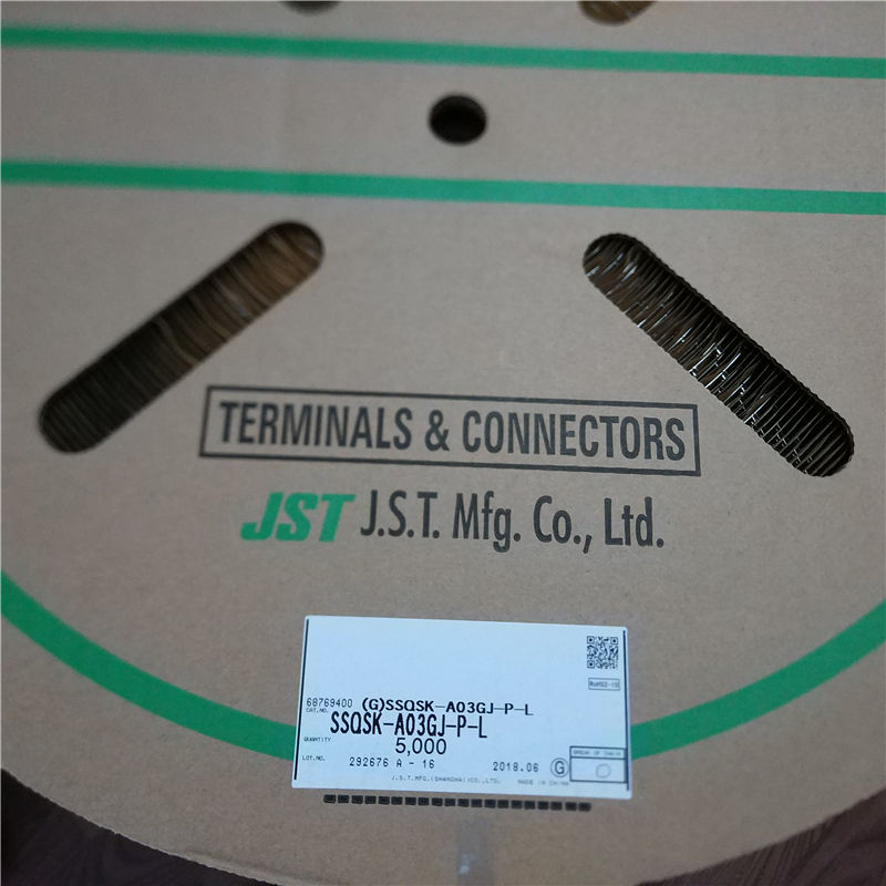接插件SSQSK-A03GJ-P-L  JST 连接器