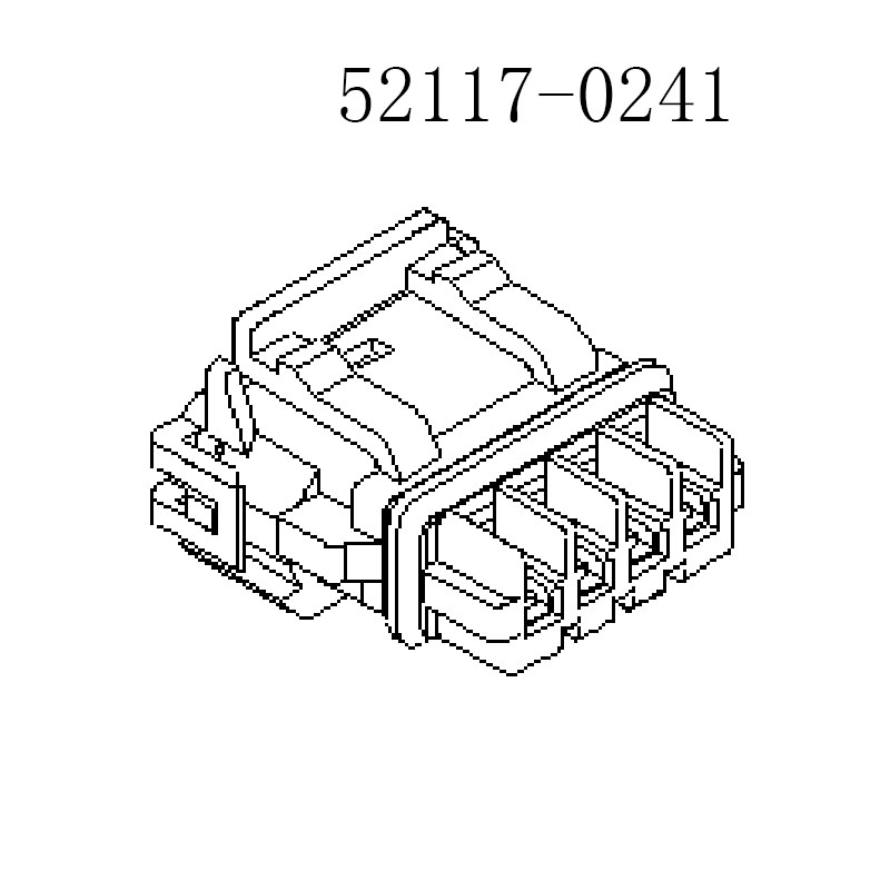 供应 52117-0241 莫仕 接插件 汽车连接器