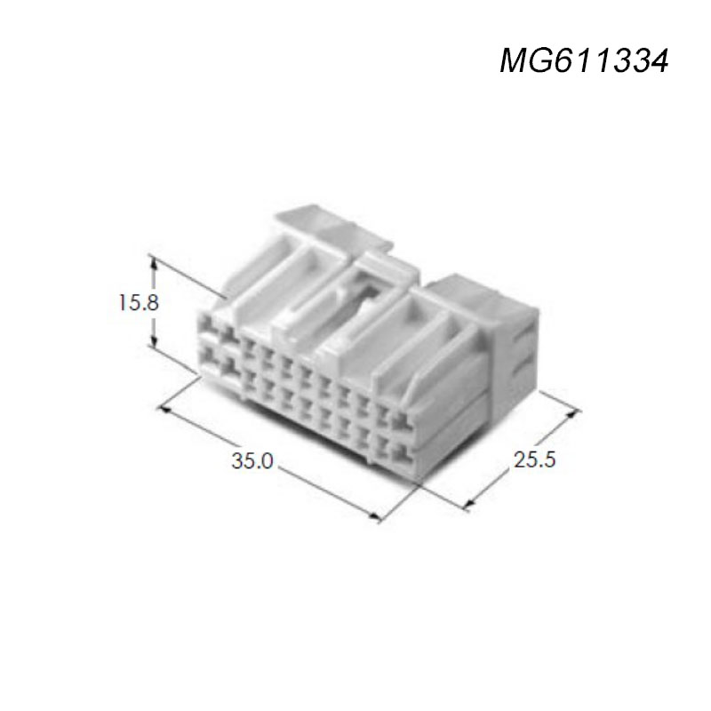 供应 MG611334KET 接插件 汽车连接器