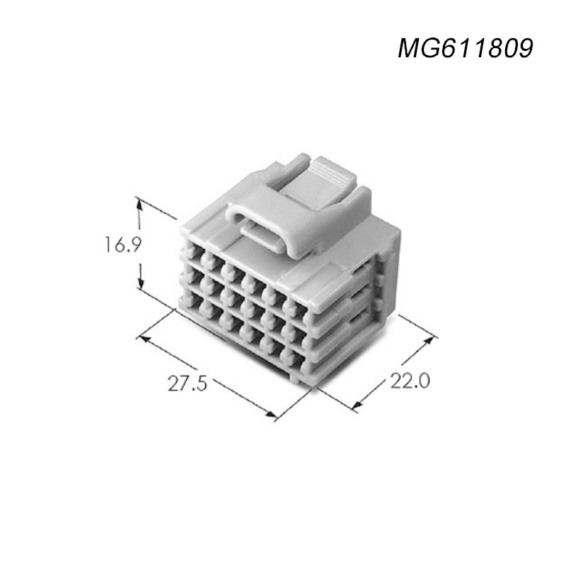 供应MG611809 KET 接插件 汽车连接器