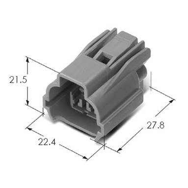 供应 MG641156-4  KET 接插件 汽车连接器