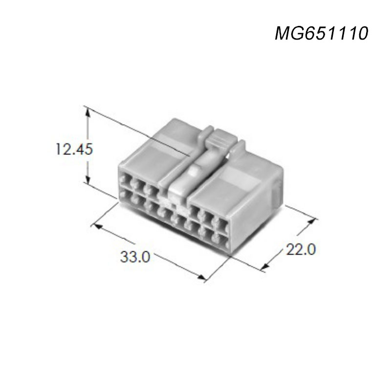 供应MG651110  KET 接插件 汽车连接器
