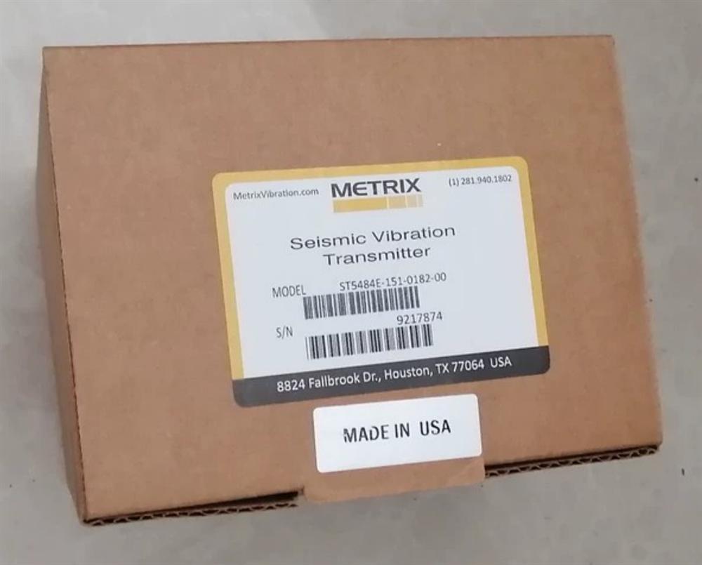 美国迈确METRIX振动变送器ST5484E-151-0182-00  sn9217874