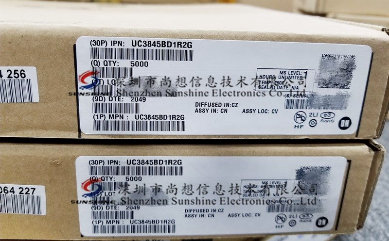 UC3845BD1R2G ON SOP8 进口 电源管理IC 开关控制器