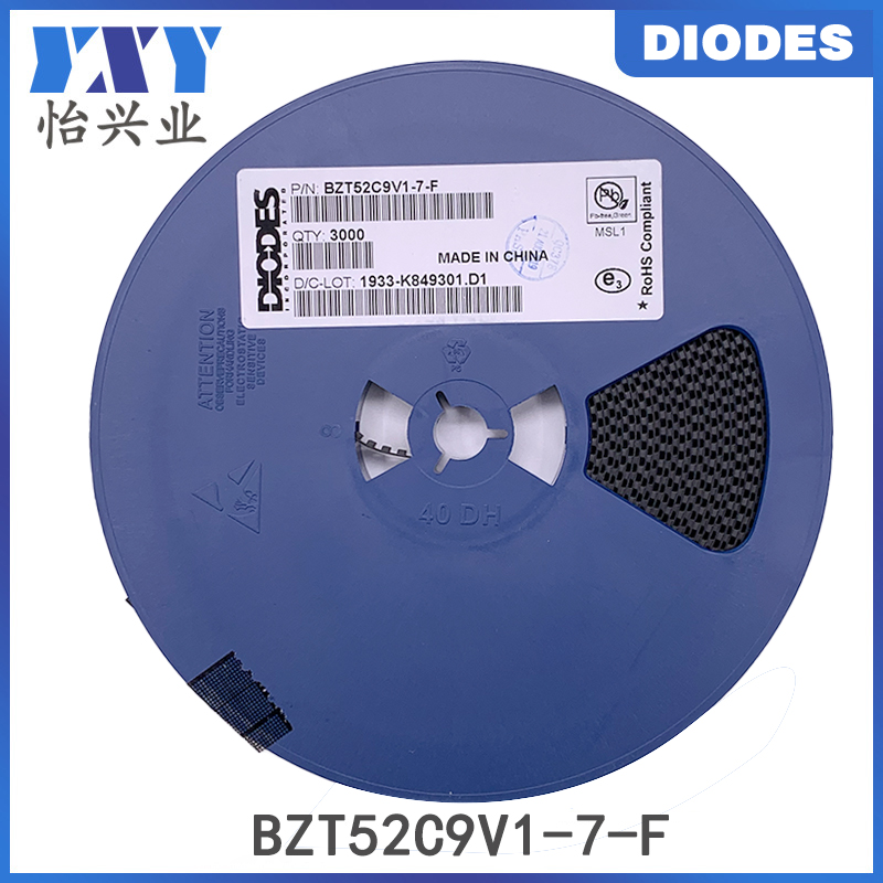 Diodes美台二极管BZT52C9V1-7-F