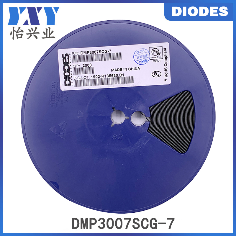 Diodes美台二极管DMP3007SCG-7