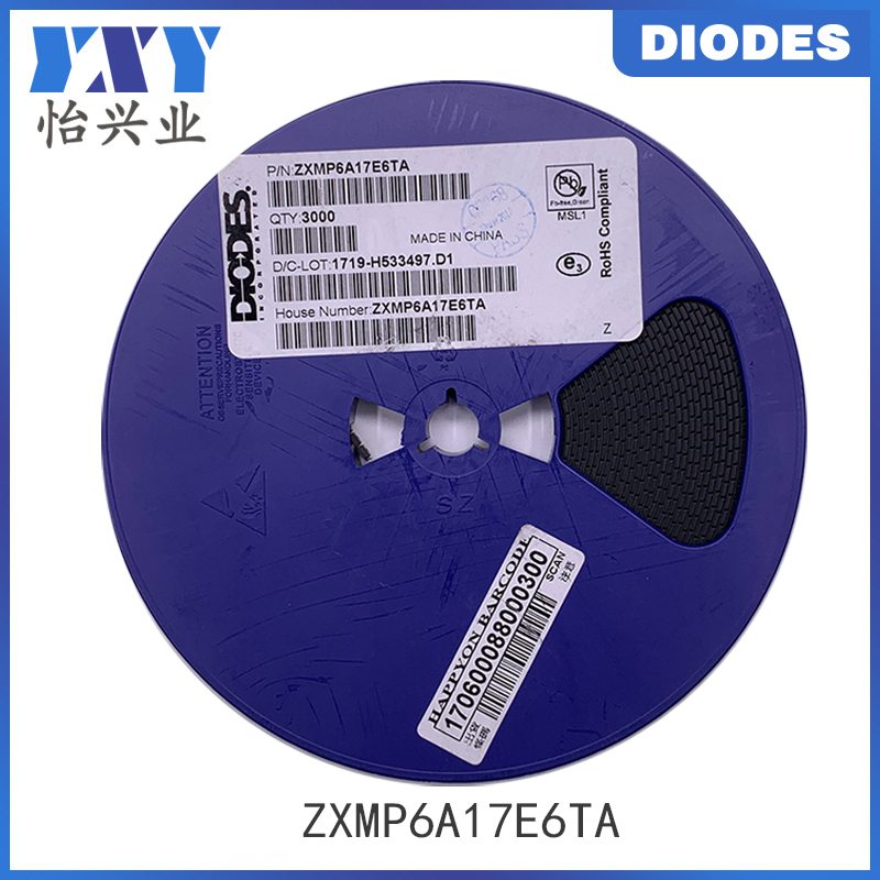 Diodes美台二极管ZXMP6A17E6TA