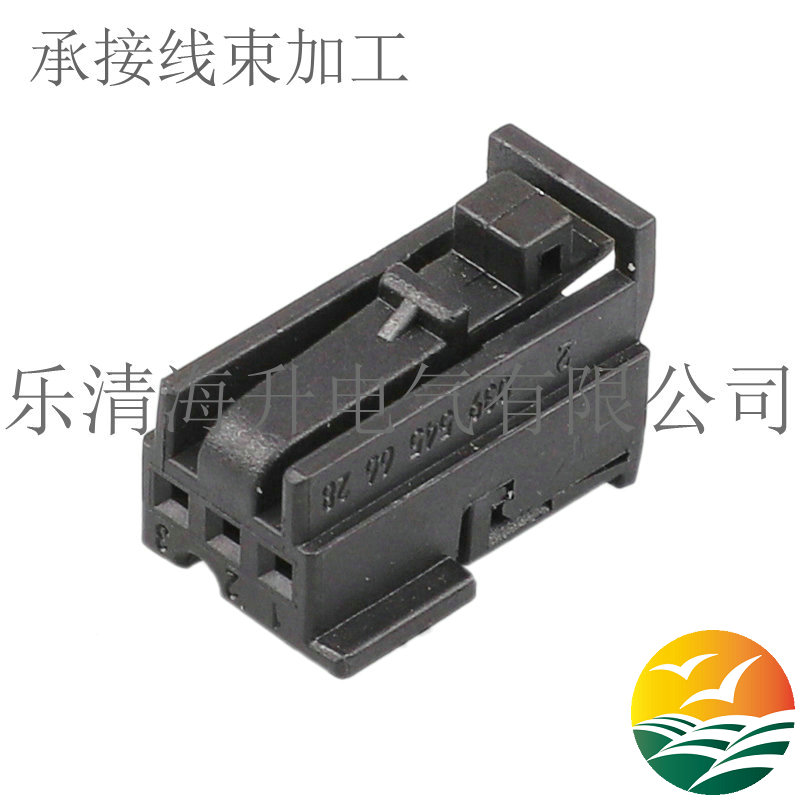 黑色汽车连接器接插件2-929169-1