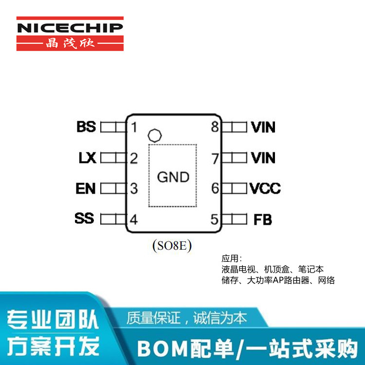 SY8205 快速響應(yīng) 5A 30V輸入 同步降壓調(diào)節(jié)器