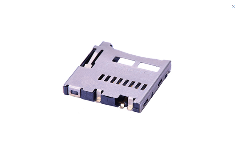 FCD407-6M  Micro SD卡�B接器 自��式(H1.9)(�群�)
