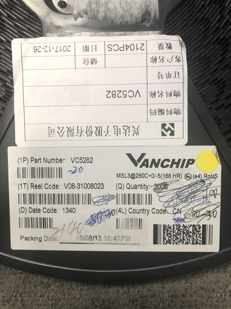 供应VC5282W VANCHIP 原装现货