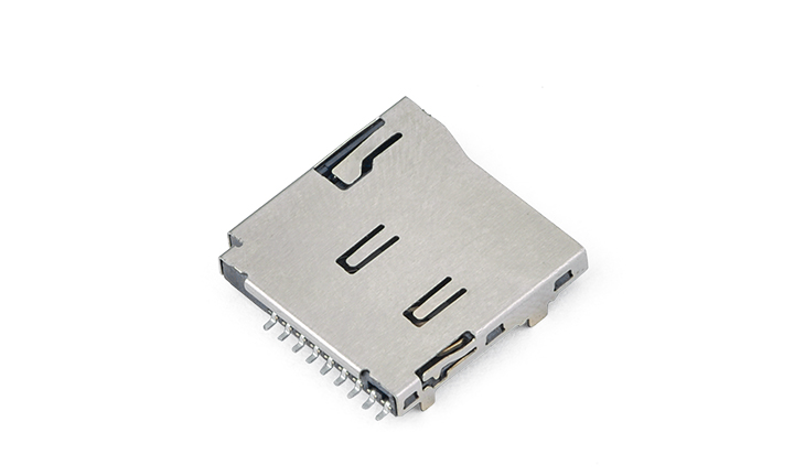 FCD427-7M  MicroSD卡�B接器 自��式(H2.05mm)