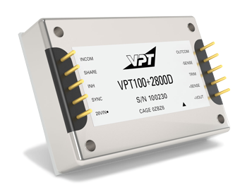 VPT100+2812D全系列DC-DC转换器供应
