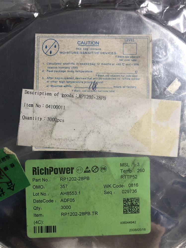 供应RP1202-28PB RICHPOWER 原装现货