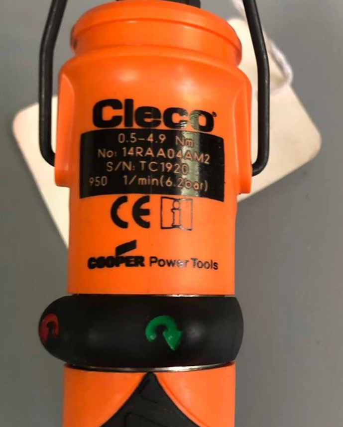 美国Cleco自动断气式定扭矩90°弯角扳手 14RAA04AM2  0.5-4.9nm