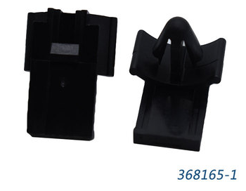 368165-1 3681651 安装夹 塑胶端子 黑色卡扣 连接器