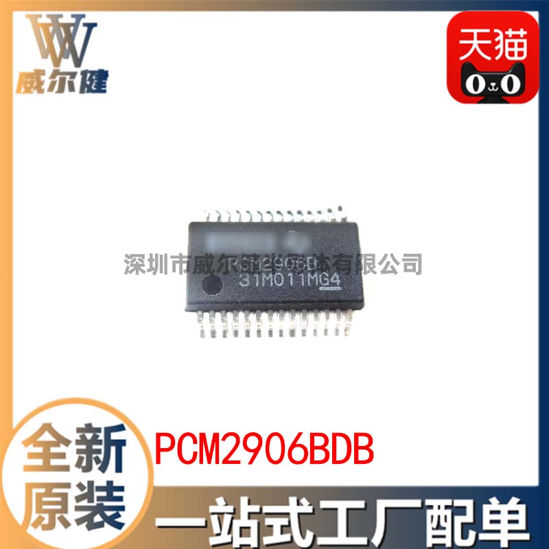 PCM2906BDB       	 SSOP-28   