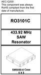现货RFMi/Murata 声表谐振器 RO3101C GPS 北斗 天线 