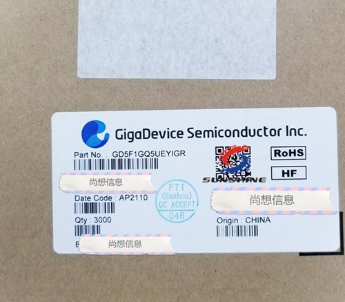 GD5F1GQ5UEYIGR GD 8WSON 进口原装 存储器IC NAND闪存 