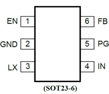 SY8002E1ABC，2A同步降压稳压器